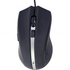 Gembird MUS-GU-02, 6-button G-laser mouse with scroll wheel, 800-2400dpi, USB, Black